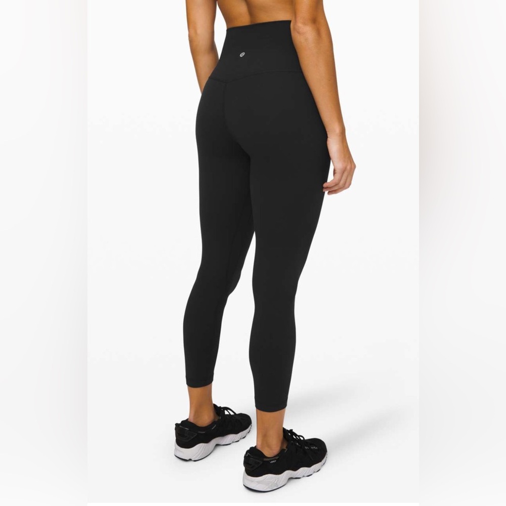 Lululemon Align Pant II 25" Black Leggings Size 18 Yoga Gym W5CT3S